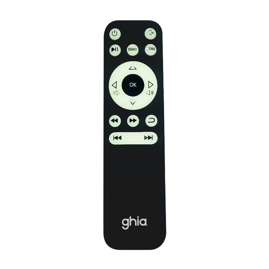 Ghia GVP350 video proyector 350 lúmenes ANSI LCD 1080p (1920x1080) Blanco, 1000:1