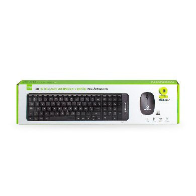BRobotix 6000632 Teclados Universal Inalámbrico RF inalámbrico