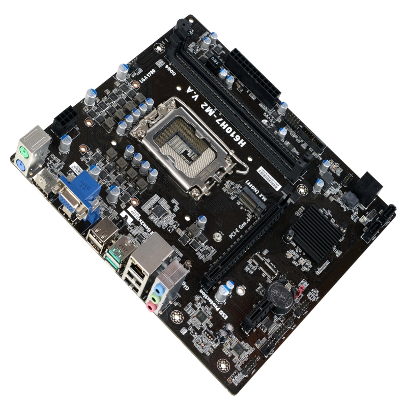 Tarjeta Madre ECS H610H7-M2 Micro-ATX Socket LGA1700 DDR4 HDMI RJ45