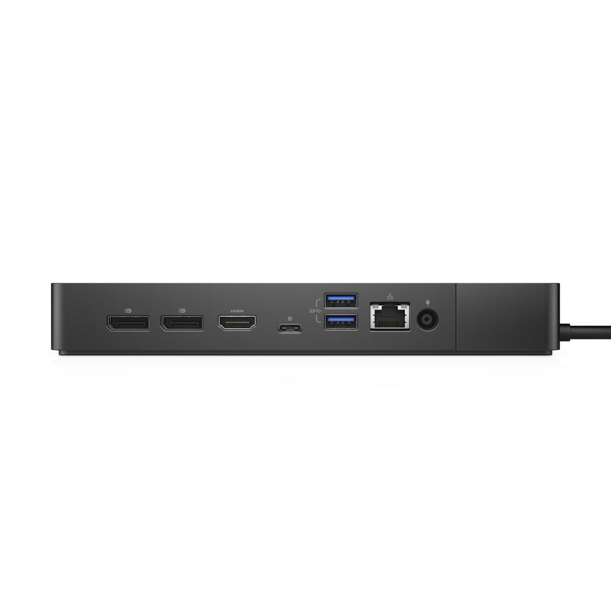 DELL WD19S-180W Alámbrico USB 3.2 Gen 2 (3.1 Gen 2) Type-C Negro, 100, 1000 Mbit/s, 5120 x 2880 Pixeles