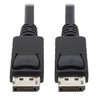 Tripp Lite P580-006 Cable DisplayPort con Conectores de Seguridad, 4K @ 60 Hz (M/M), Negro, 1.83 m [6 pies], Macho, Mach