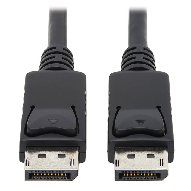 Tripp Lite P580-006 Cable DisplayPort con Conectores de Seguridad, 4K @ 60 Hz (M/M), Negro, 1.83 m [6 pies], Macho, Mach