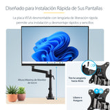 StarTech.com Brazo de Soporte para Monitor - Articulado - con 2 Puertos USB 3.0 - Premium Soportes para monitores 1 86,4
