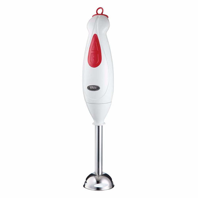 Oster FPSTHB2600W013 licuadora Batidora de inmersión 250 W Rojo, Blanco, Picahielos