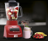 T-Fal InfinyForce 10 1.25 L Batidora de mesa 550 W Rojo, Función de pulso, Picahielos