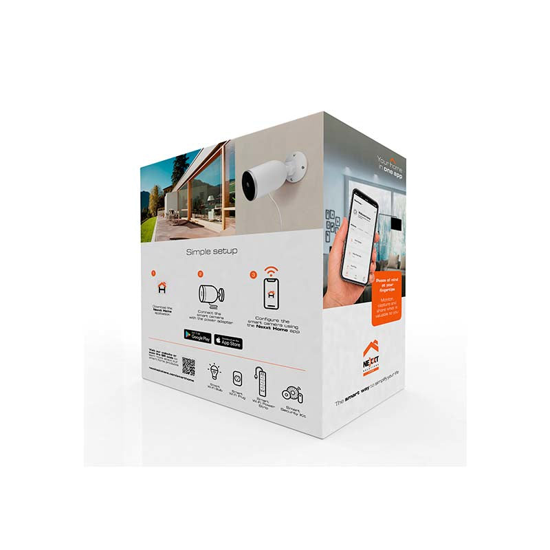 Nexxt Solutions NHC-O610 cámara de vigilancia Bala (forma) Cámara de seguridad IP Exterior 1920 x 10
