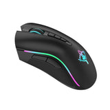 Yeyian YMG-24110N ratón Juego Diestro USB tipo A Óptico 6400 DPI, Negro