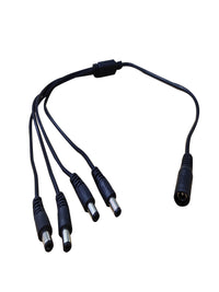 Saxxon PSUWB07 divisor o combinador de cable Divisor de señal para cable coaxial, Macho/Hembra, 1 x DC 5.5 x 2.1 mm Fema