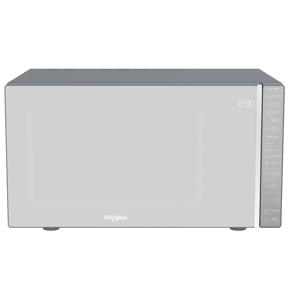 Whirlpool WM2811D microondas Plata Microondas combinado Encimera 30 L