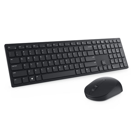 DELL Teclado y mouse Pro - KM5221W - Inglés - Negro, Tamaño completo (100%), Inalámbrico, RF inalámbrico