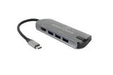 Perfect Choice PC-101246 hub de interfaz USB 3.2 Gen 1 (3.1 Gen 1) Type-C Gris