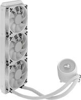 Aerocool MIRAGEL360W Refrigeración Líquida CPU 3xVentilador 12cm ARGB TDP 550W Blanco sistemas de refrigeración para ordenadores Procesador 1,62 mmH2O 26,8 dB 20,2 dB