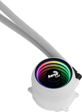 Aerocool MIRAGEL360W Refrigeración Líquida CPU 3xVentilador 12cm ARGB TDP 550W Blanco sistemas de refrigeración para ordenadores Procesador 1,62 mmH2O 26,8 dB 20,2 dB