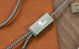 Xtech XTC-560 cable USB 1,2 m USB A/USB C USB C/Micro USB A/Lightning Gris