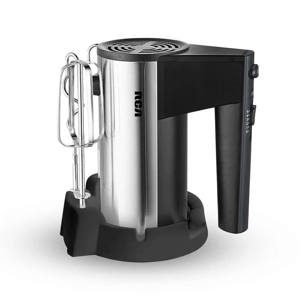 RCA RC-68 batidora Batidora de mano 250 W Acero inoxidable, Negro, Mezcla, Botones, Palanca