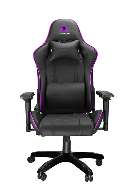 Primus Gaming THRÓNOS200S Silla universal para juegos asiento acolchado Negro, 140 kg, respaldo acolchado, Carreras