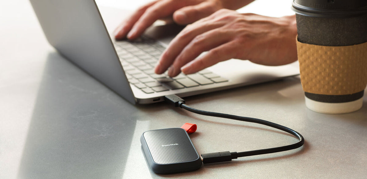 UNIDAD SANDISK PORTABLE SSD 480GB SDSSDE30-480G-G25