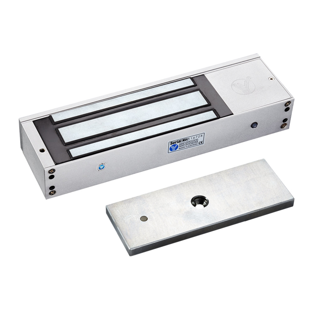Yli Electronic YM-750T(LED) cerradura electromagnética 750 kg, Zinc, Zinc, 420 mA