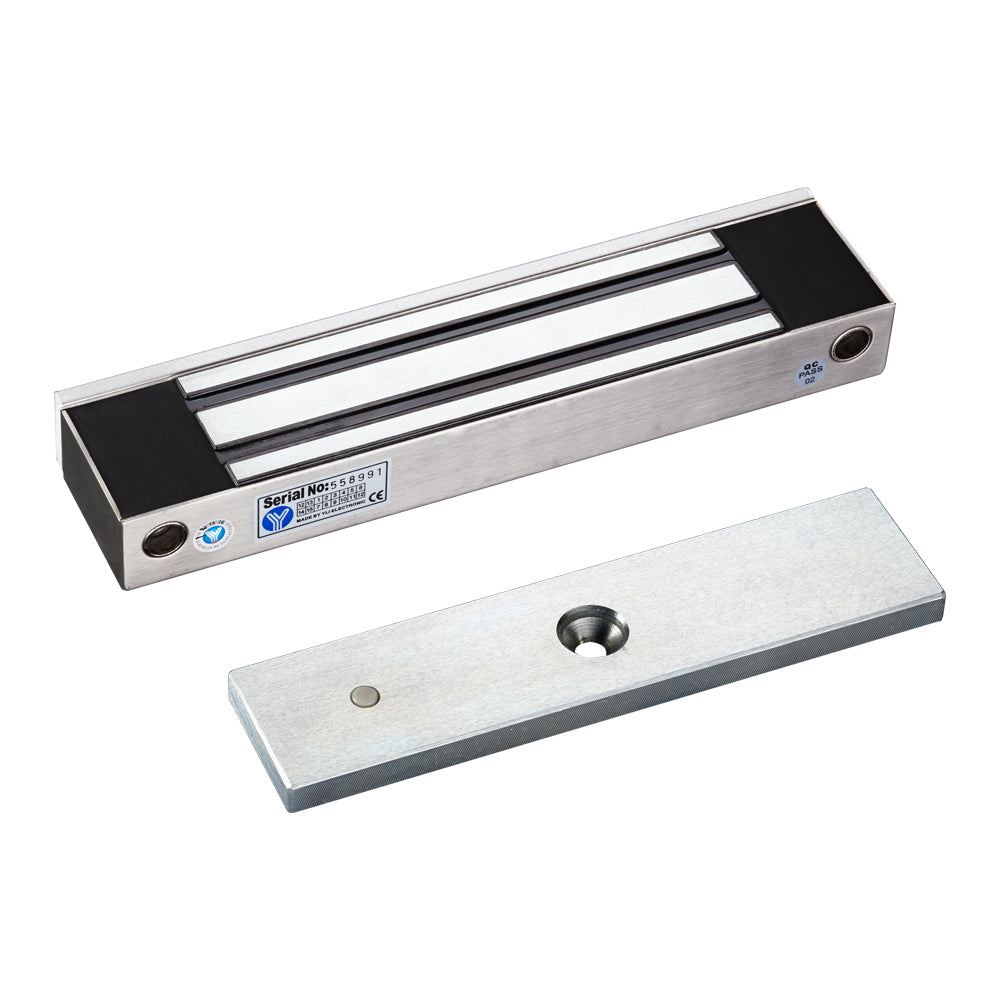 Yli Electronic YM-350W-S cerradura electromagnética 350 kg, Zinc, 480 mA, 240 mA