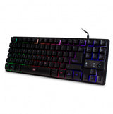 TECLADO VORAGO START THE GAME TENKEYLESS LED RGB USB NEGRO KB-503
