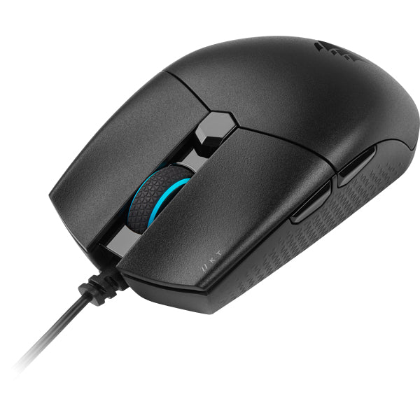 Corsair Katar Pro ratón Juego Diestro USB tipo A Óptico 12400 DPI, Negro