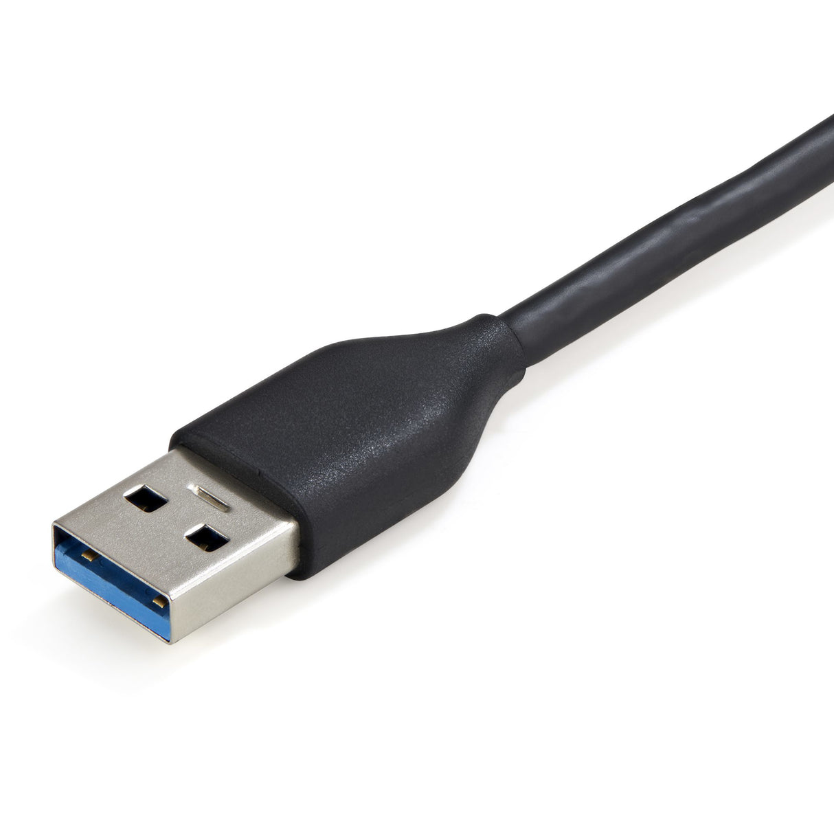 StarTech.com Hub USB 3.0 de 4 Puertos USB-A - Ladrón USB 3.2 Gen 1 SuperSpeed de 5Gbps Portátil Tipo A - Alimentado por 