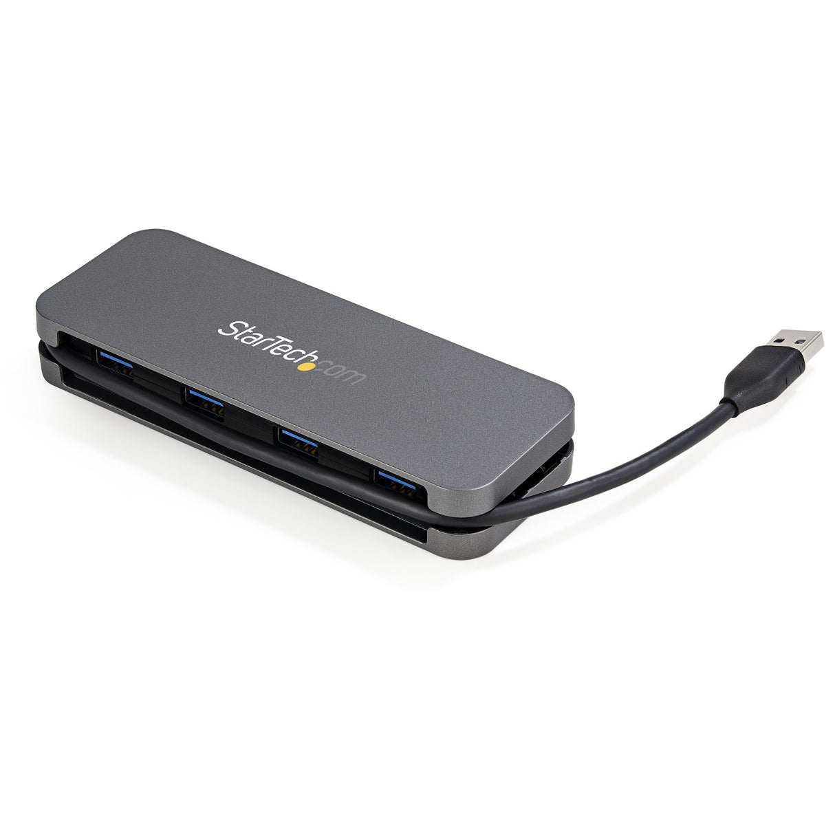StarTech.com Hub USB 3.0 de 4 Puertos USB-A - Ladrón USB 3.2 Gen 1 SuperSpeed de 5Gbps Portátil Tipo A - Alimentado por 