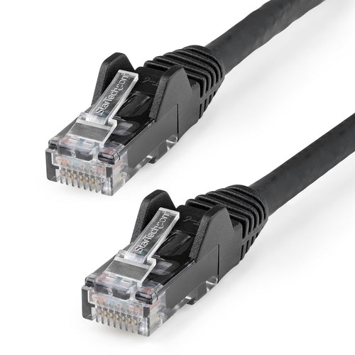 StarTech.com Cable de 7m CAT6 Ethernet - LSZH - Cable de Red RJ45 UTP de 10Gb - 650MHz - PoE de 100W - Latiguillo Snagle