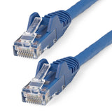 StarTech.com Cable Ethernet CAT6 de 1m - LSZH - Cable de Red de 10 Gigabits de 650MHz y PoE de 100W UTP sin Enganches (Snagless) con Alivio de Tensión
