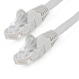 StarTech.com Cable de 7m CAT6 Ethernet - LSZH - Cable de Red RJ45 UTP de 10Gb - 650MHz - PoE de 100W - Latiguillo Snagle