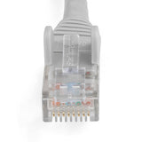 StarTech.com Cable Ethernet CAT6 de 1m - LSZH - Cable de Red de 10 Gigabits de 650MHz y PoE de 100W UTP sin Enganches (S