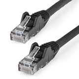 StarTech.com Cable Ethernet CAT6 de 3m - LSZH - Cable de Red de 10 Gigabits de 650MHz y PoE de 100W UTP sin Enganches (S
