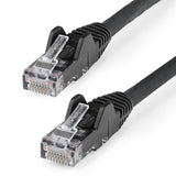 StarTech.com Cable Ethernet CAT6 de 2m - LSZH - Cable de Red de 10 Gigabits de 650MHz y PoE de 100W UTP sin Enganches (S