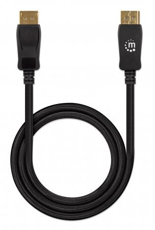 Manhattan Cable DisplayPort 8K V1.4, Macho, Macho, 7680 x 4320 Pixeles
