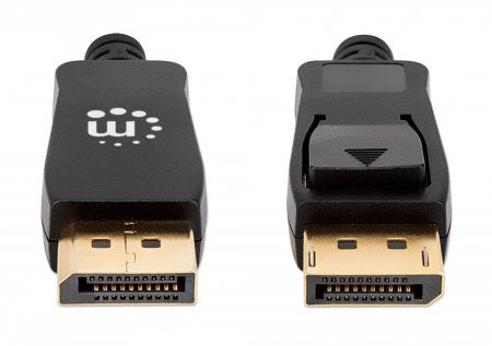Manhattan Cable DisplayPort 8K V1.4, Macho, Macho, 7680 x 4320 Pixeles