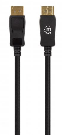 Manhattan Cable DisplayPort 8K V1.4, Macho, Macho, 7680 x 4320 Pixeles
