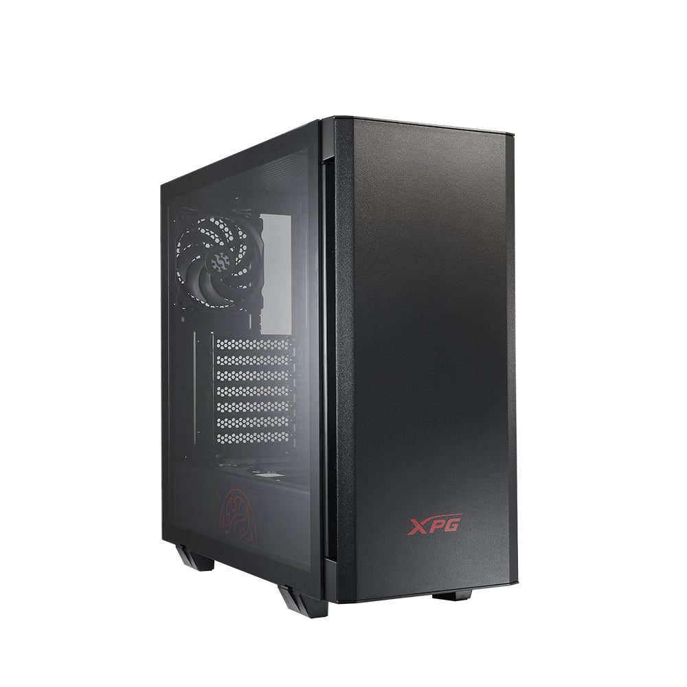 XPG INVADER Torre Media Negra carcasas ordenador SPCC Midi Tower PC Negro
