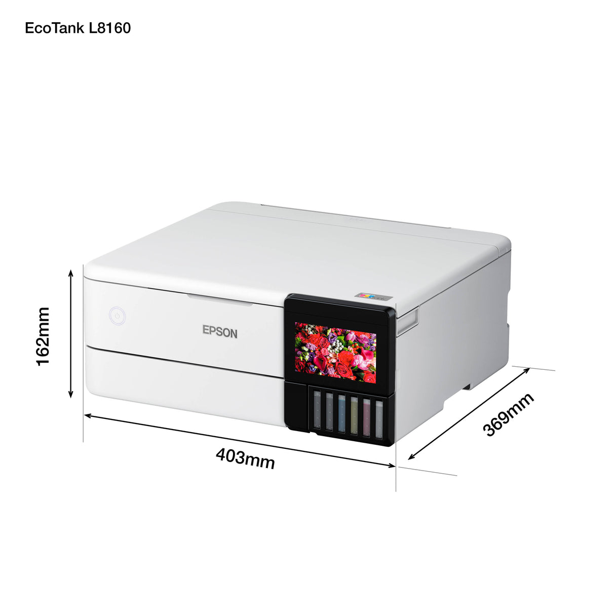 Epson EcoTank L8160 Impresora Multifunción Inyección de tinta WiFi Blanco