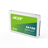 Acer SA100 1.92 TB 2.5" Serial ATA III 3D NAND, 560 MB/s, 6 Gbit/s, BL.9BWWA.105