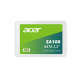 Acer SA100 1.92 TB 2.5" Serial ATA III 3D NAND, 560 MB/s, 6 Gbit/s, BL.9BWWA.105
