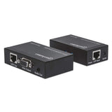 Manhattan Extensor VGA Cat5/ 5e/6 audio/vídeo extendedores Transmisor de señales AV 1920 x 1200 Pixeles Cat5, Cat5e, Cat6 300 m