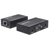 Manhattan Extensor VGA Cat5/ 5e/6 audio/vídeo extendedores Transmisor de señales AV 1920 x 1200 Pixeles Cat5, Cat5e, Cat