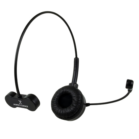 Perfect Choice PC-116899 audífono y auriculare Auriculares Inalámbrico De mano Música Bluetooth Negro, 20 - 20000 Hz