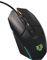 Balam Rush BR-931410 ratón Juego Ambidextro USB tipo A 12000 DPI