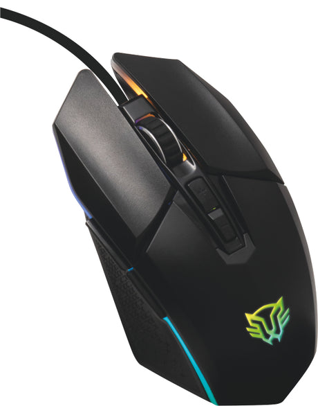 Balam Rush BR-931410 ratón Juego Ambidextro USB tipo A 12000 DPI