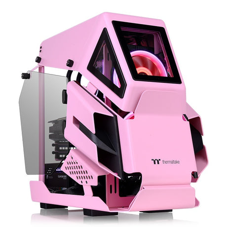 Thermaltake AH T200 Pink Micro Micro Tower Rosa, Micro ATX, Mini-ATX, SPCC