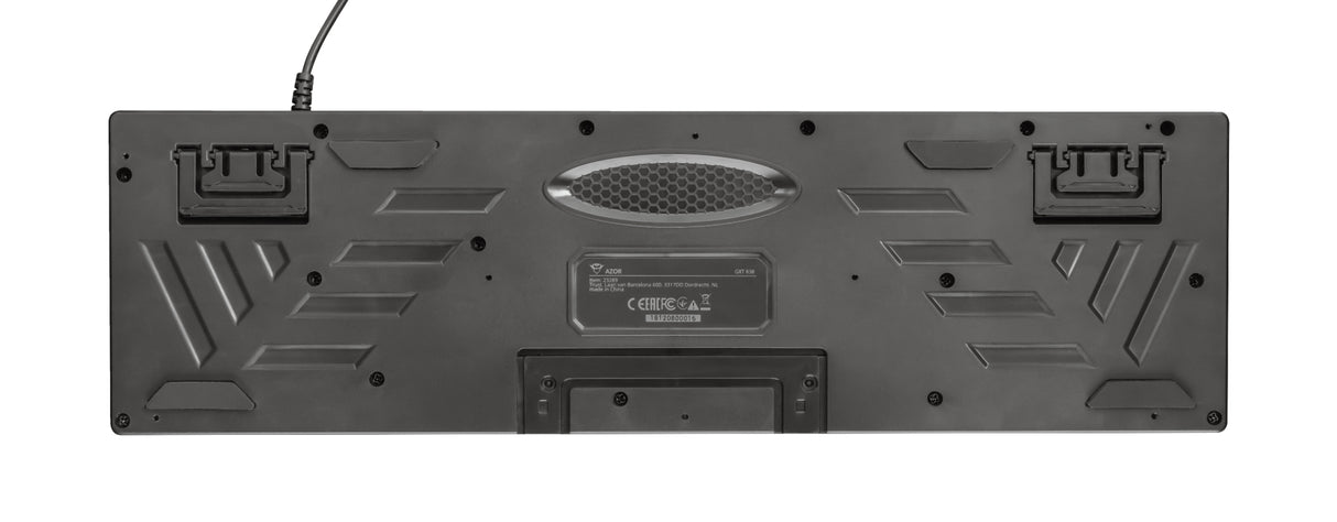 Trust GXT 835 Azor Teclado Juego Alámbrico USB Interruptor de membrana