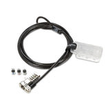 Kensington Candado de combinación universal 3 en 1 para portátiles Cable Cerradura con combinación Kensington Standard 150 mm