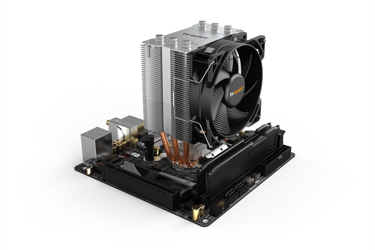 be quiet! PURE ROCK SLIM 2 sistemas de refrigeración para ordenadores Procesador Enfriador 9,2 mm 2000 RPM