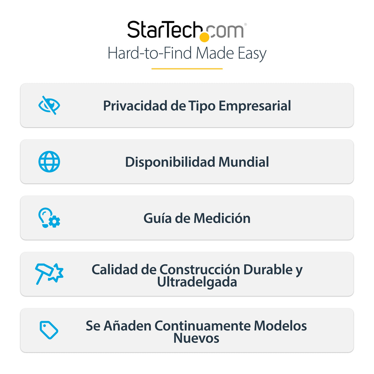 StarTech.com Filtro de Privacidad 16:9 para Monitor de 23.8" - Colgante - Protector Acrílico de Pantalla - Ángulo d
